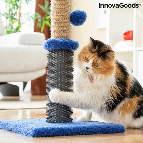 Cat Scratching and Massage Post with Ball