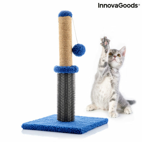 Cat Scratching and Massage Post with Ball