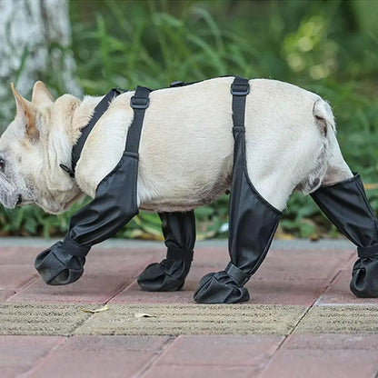 Anti-Slip Dog Shoes – Waterproof Paw Protection for Indoor & Outdoor Use
