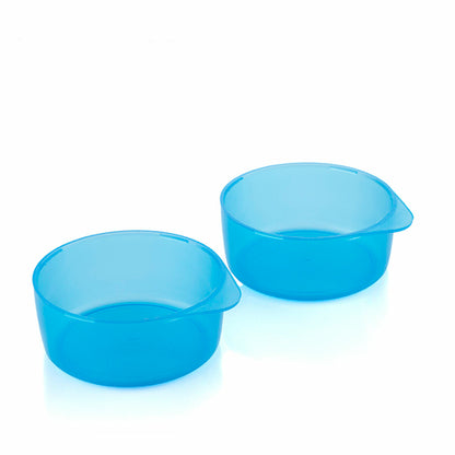 2-in-1 bottle with water and food containers for pets